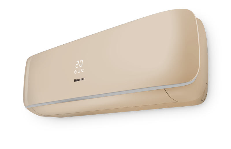 Hisense настенный блок Premium Champagne FREE Match DC Inverter R32 AMS-09UW4RVETG00(С)