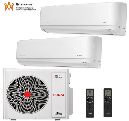 Funai RAM-I-DA35HP.W01/S x 2 / RAM-I-2KG55HP.01/U