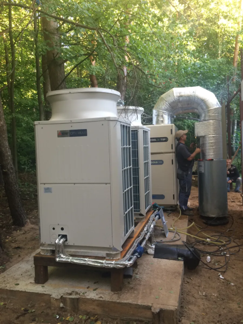 Реконструкция системы вентиляции и кондиционирования в загородном доме, д. Жуковка