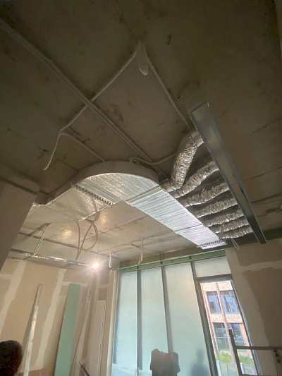 Монтаж вентиляции в загородном доме