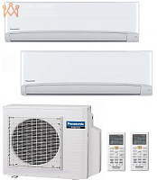 картинка Panasonic CS-TZ20WKEW x 2 / CU-2E15PBD от магазина Царь климат