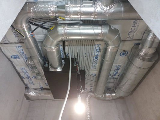 Монтаж приточных и приточно-вытяжных установок Турков