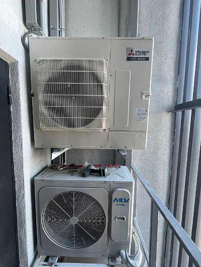 Монтаж канальных кондиционеров в ЖК Вест Гарден