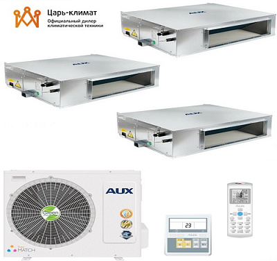 картинка AUX AMSD-H07/4R1 x 3 / AM3-H21/4DR1 от магазина Царь климат