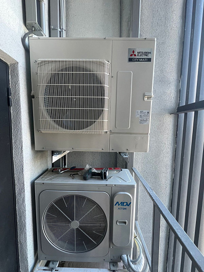 Монтаж канальных кондиционеров для квартиры