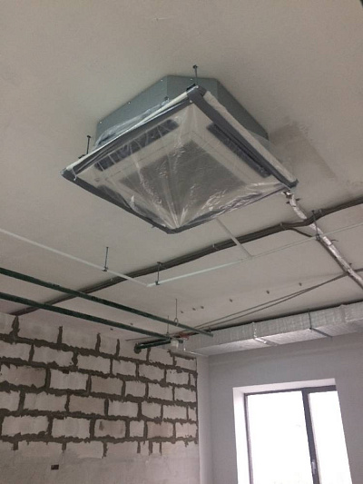 Оборудование склада медикаментов кассетными кондиционерами