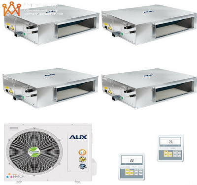 картинка AUX AMSD-H07/4R1 x 4 / AM4-H36/4DR1B от магазина Царь климат