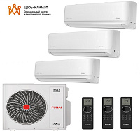 картинка Funai RAM-I-DA30HP.W01/S x 3 / RAM-I-3KG70HP.01/U магазин Царь климат являющийся официальным дистрибьютором в России  картинка Funai RAM-I-DA30HP.W01/S x 3 / RAM-I-3KG70HP.01/U от магазина Царь климат